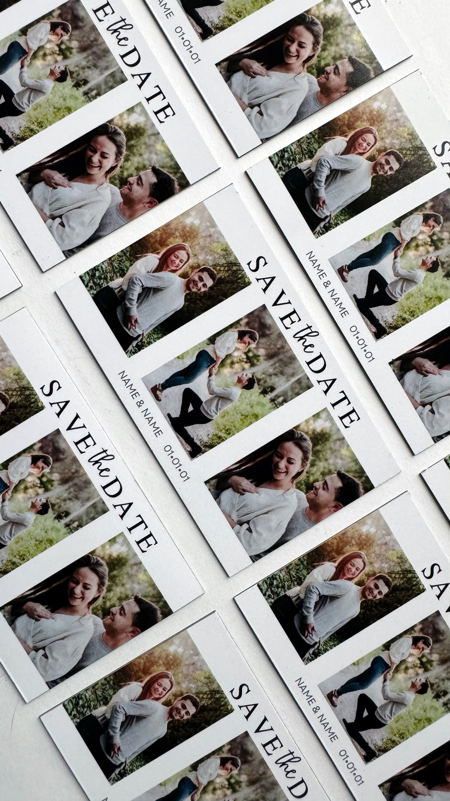 Custom “Save the Date” Photo Magnets – A Stylish Wedding Announcement