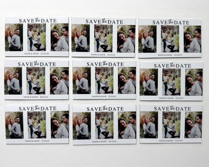 Custom “Save the Date” Photo Magnets – A Stylish Wedding Announcement