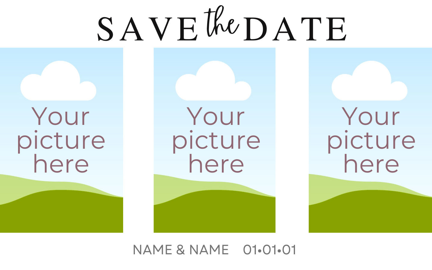 Custom “Save the Date” Photo Magnets – A Stylish Wedding Announcement