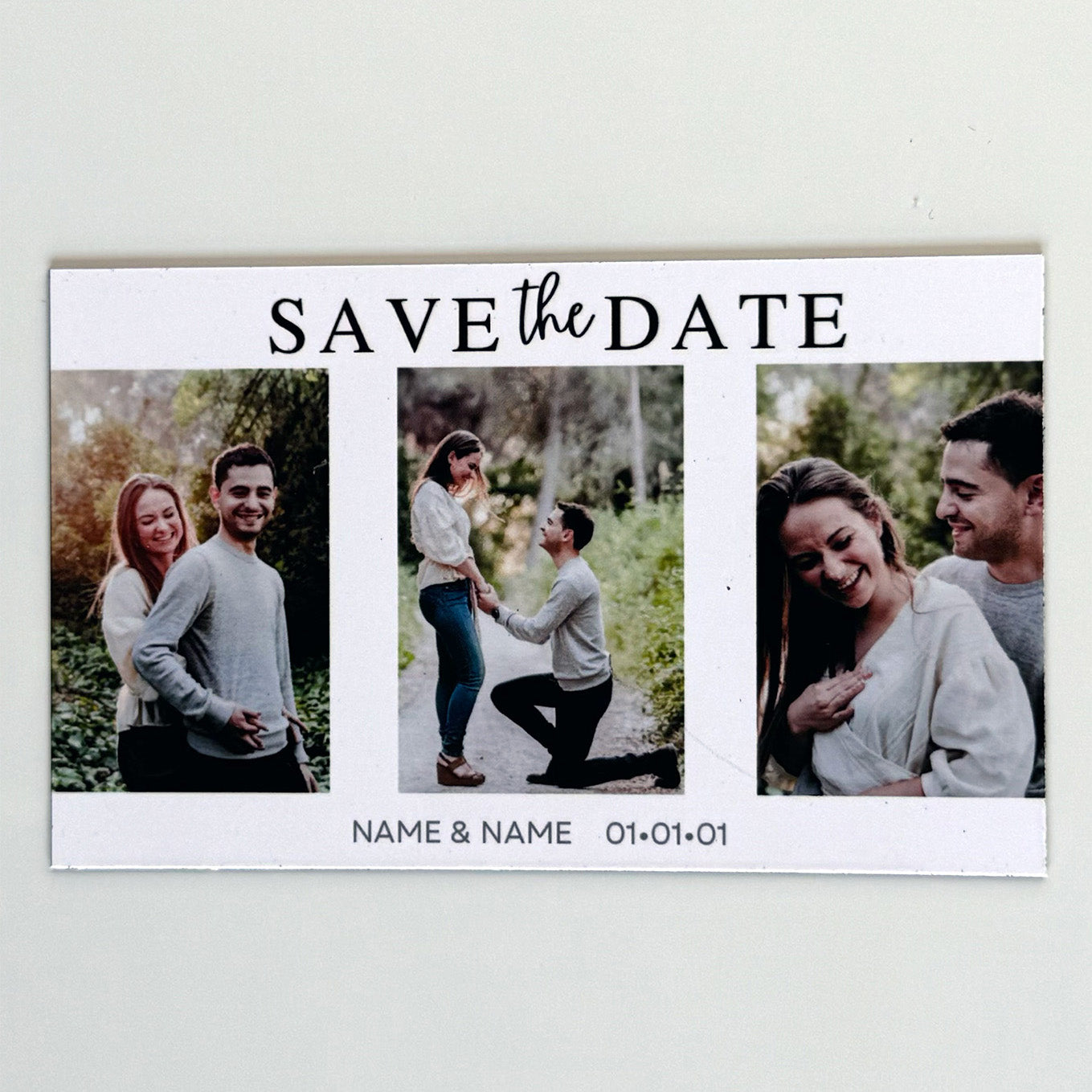Custom “Save the Date” Photo Magnets – A Stylish Wedding Announcement